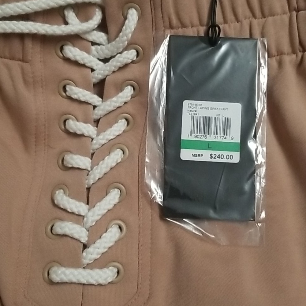 Fenty X Puma front lacing sweatpants NWT